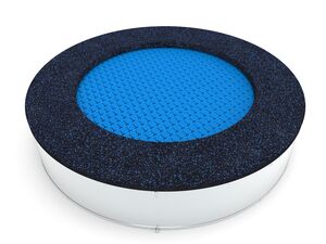 Trampoline - blue