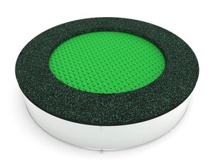 Trampoline - green