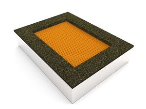 Trampoline - orange
