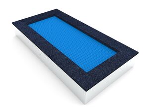 Trampoline TRA-O320-BZ - blue