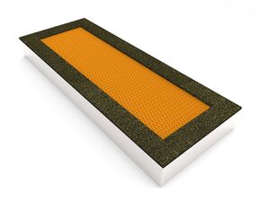 Trampoline - orange