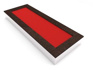 Trampoline - red