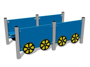 Double wagon - silver