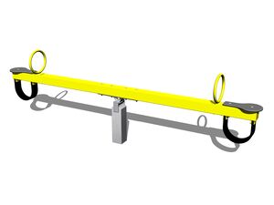 Double seat seesaw VH201KY - yellow