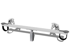 Double seat seesaw VH210KS - silver