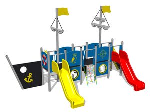 Game set ship UNK5005K - metal